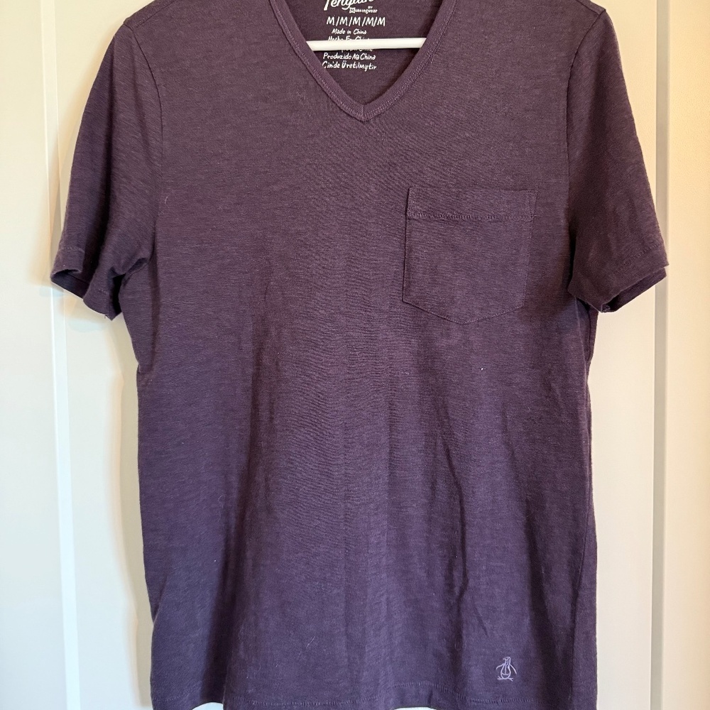 Original Penguin Vneck Tee Shirt